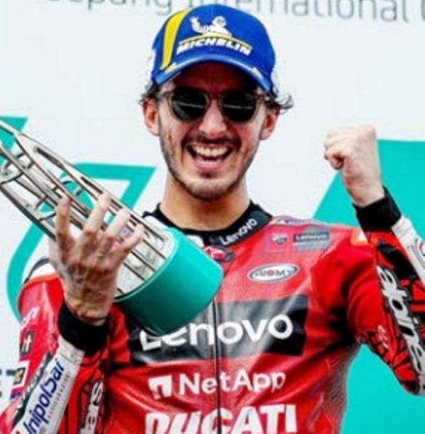 CHIVASSO – “Pecco” Bagnaia a due passi dal titolo di campione del mondo