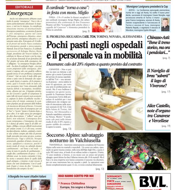 Edizione 6 ottobre 2022