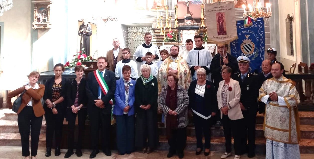 RIVAROLO – La memoria di San Francesco unisce tutta la comunità