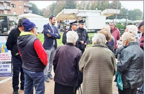 SAN BENIGNO – Incontro coi Carabinieri… in piazza!