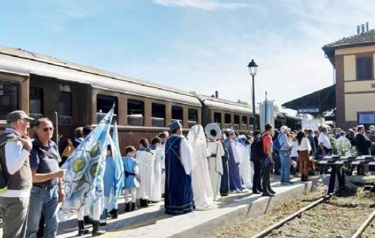 CHIVASSO – Un nuovo viaggio del treno storico
