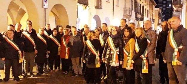 RIVAROLO – La solidarietà dei sindaci a Rostagno