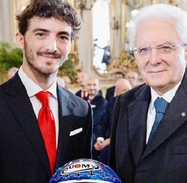 CHIVASSO – “Pecco” Bagnaia a tu per tu col Presidente