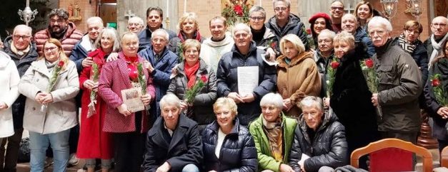 CHIVASSO – Due comunità in festa con le coppie di sposi