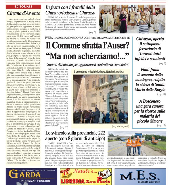 Edizione 8 dicembre 2022