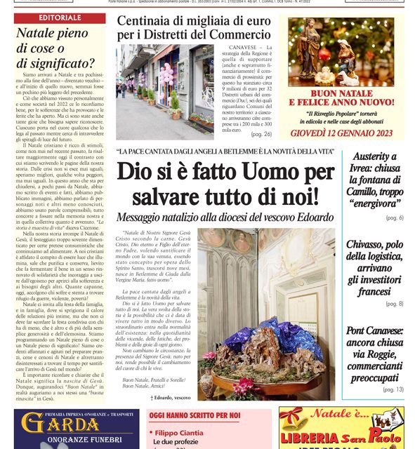 Edizione 22 dicembre 2022