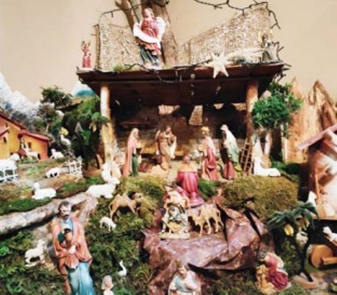 SAN GIUSTO – Visite al presepe tradizionale