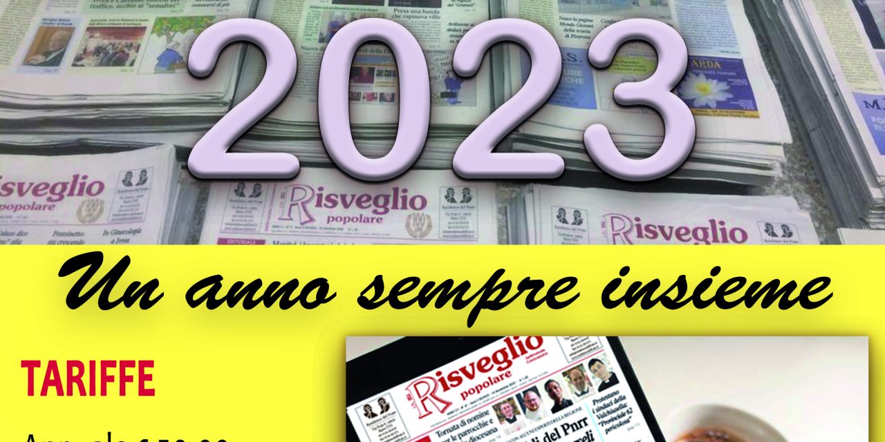 EDITORIALE – Con coraggio, resistiamo!