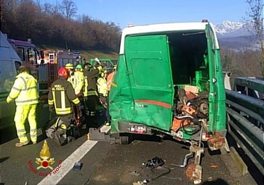 AZEGLIO – Incidente in autostrada A5 direzione Ivrea