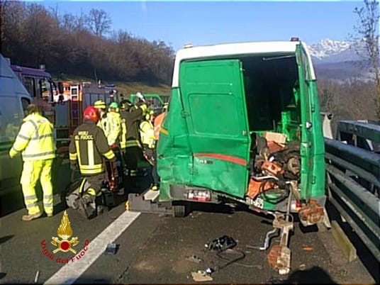 AZEGLIO – Incidente in autostrada A5 direzione Ivrea
