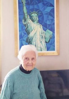 CHIVASSO – Alma Fassio, i 90 anni della “nostra” artista