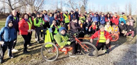 CHIVASSO – Hope Running a “Cammino l’Italia”