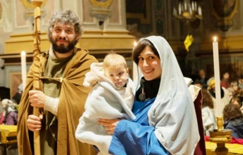 QUINCINETTO, CASTELNUOVO NIGRA E BORGO REVEL – Comunità raccolte intorno alla Sacra Famiglia nella Notte Santa