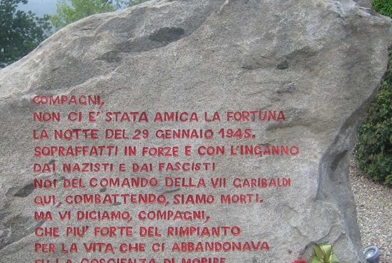 IVREA – A Lace per ricordare i martiri partigiani