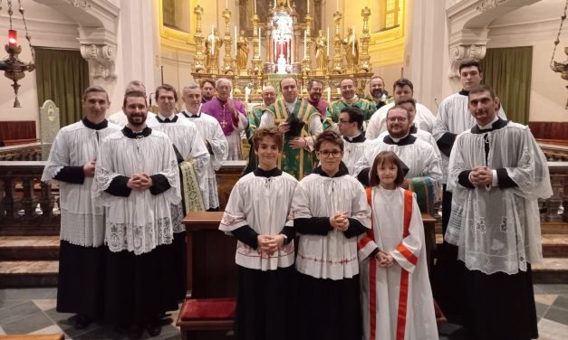 RIVAROLO CANAVESE – La prima S.Messa di Don Antonio Luca Parisi a San Michele Arcangelo