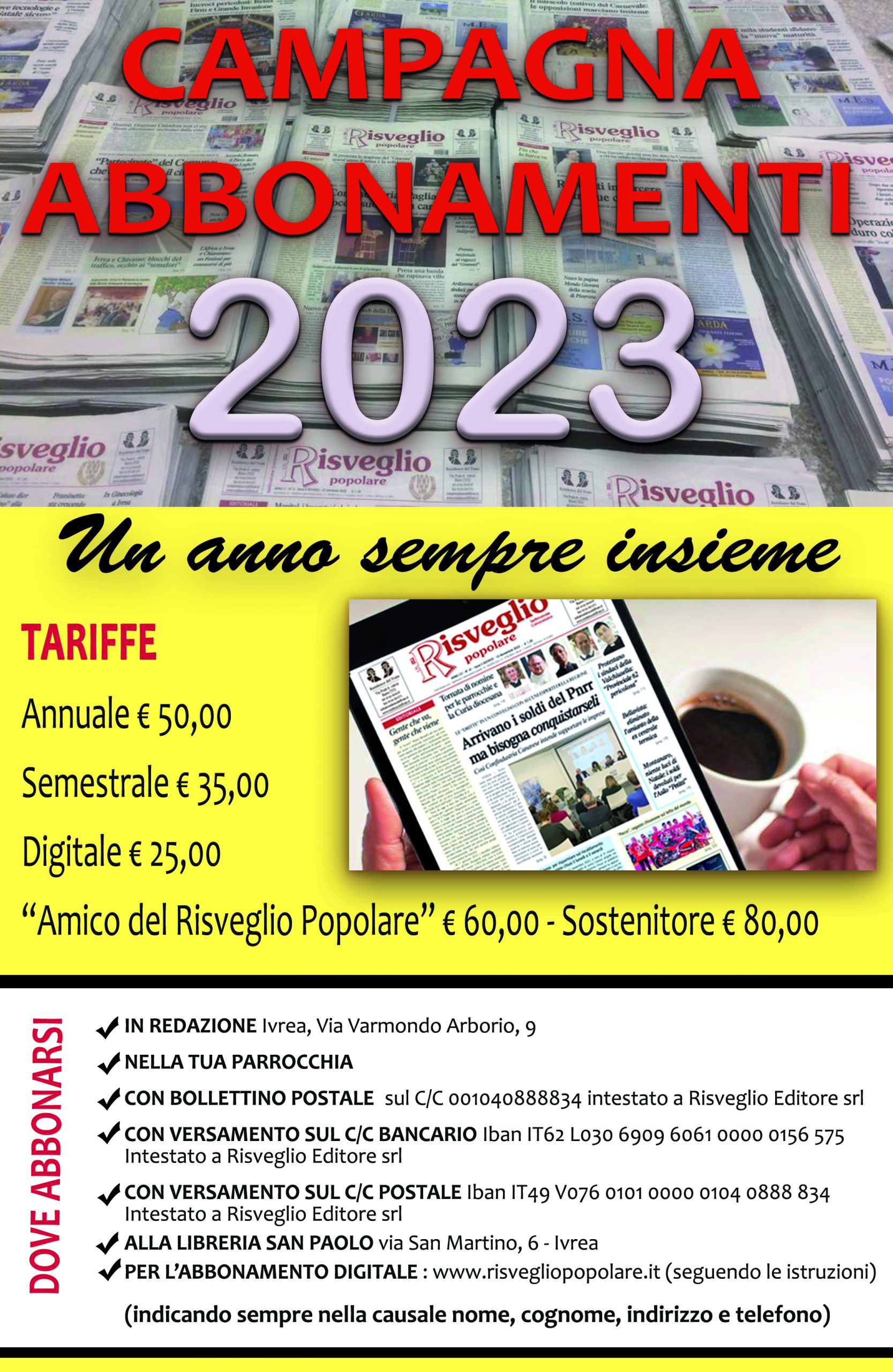 Abbonamento 2023