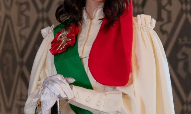 STORICO CARNEVALE DI IVREA – È Elena Bergamini in Bardus la Vezzosa Mugnaia 2023