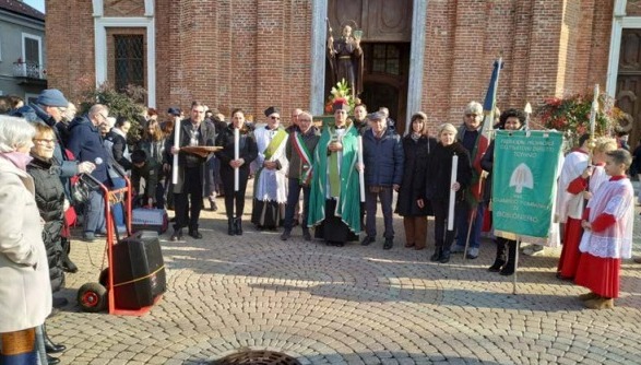 BOSCONERO – Celebrata la festa di Sant’Antonio Abate