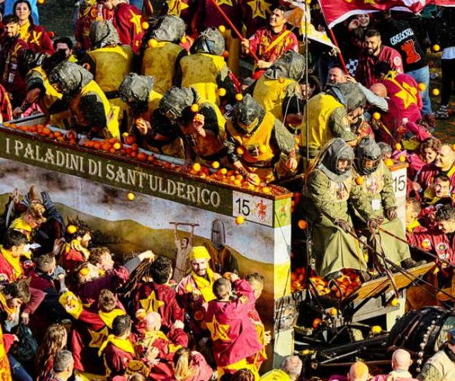 STORICO CARNEVALE DI IVREA – Premio speciale social per i Carri da Getto