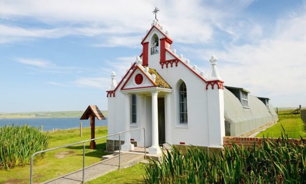 La chiesetta italiana delle isole Orcadi