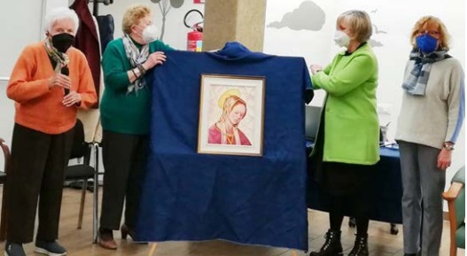 CHIVASSO – Alma Fassio: un quadro per la casa di riposo