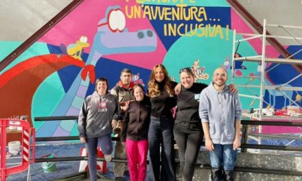 IVREA – Alla stazione un murale per i “diversamente eroi”