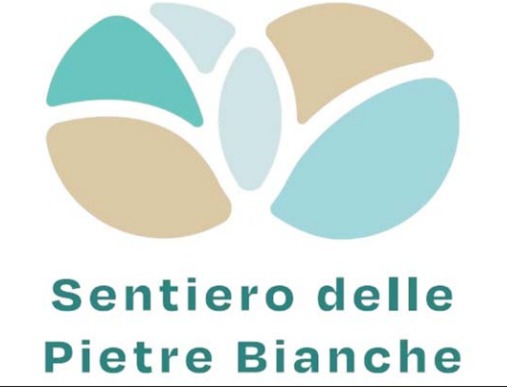 MAZZÈ –  Il logo del Sentiero delle Pietre Bianche