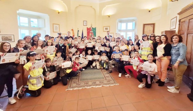 SAN BENIGNO – Successo per il bel progetto di “educazione stradale” nelle scuole