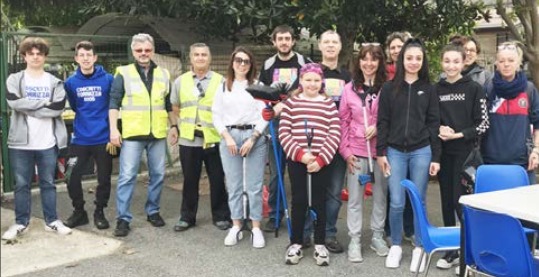 TORRAZZA – Volontari all’opera, per rendere il paese più pulito