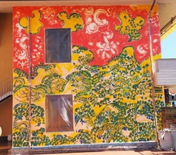 BANCHETTE – Tre murali su 175 metri quadri