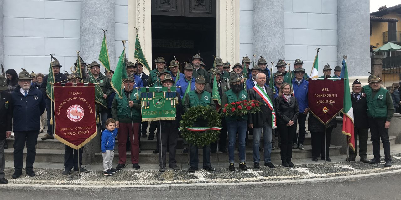 Verolengo in festa con i suoi Alpini che compiono 90 anni