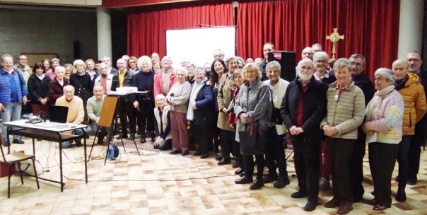 IVREA – Bell’incontro tra numerosi aderenti ai Movimenti laicali attivi nella Diocesi