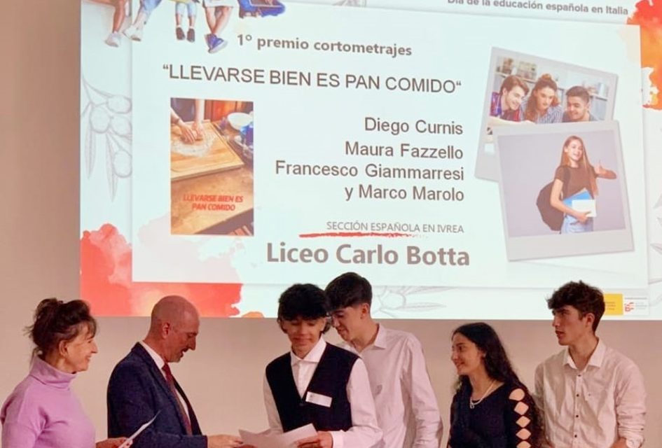 IVREA – Riconoscimento a un “corto” in spagnolo del “Botta”