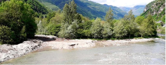 SPARONE – Via ai lavori di disalveo sul torrente Orco