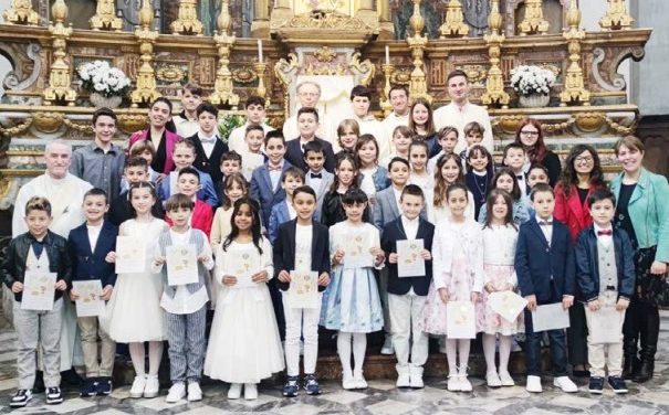 STRAMBINO – Festa per le Prime Comunioni