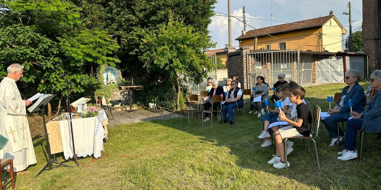 BORGO REVEL – A conclusione del mese di maggio, Contemplare il volto di Cristo con il cuore di Maria – Mese di maggio: Rosario, S. Messa Aperipopolo – Una Chiesa in cammino