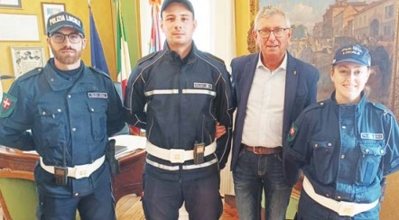 CHIVASSO – In servizio tre nuovi agenti di Polizia locale