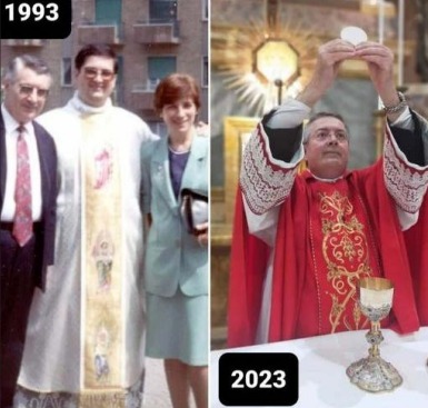 IVREA – Grande festa per i 30 anni di sacerdozio di don Mauro