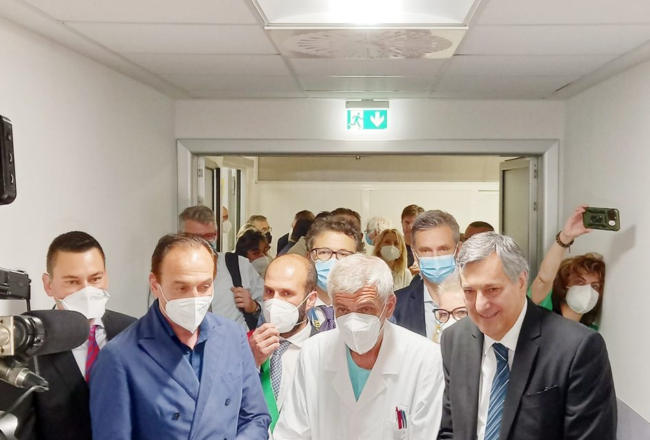 IVREA – L’inaugurazione dell’ampliamento della terapia intensiva e subintensiva dell’ospedale di Ivrea