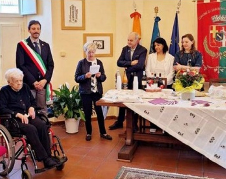 SAN BENIGNO – Celebrati i 100 anni di “Zia Gemma”