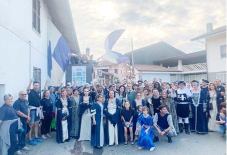 VILLAREGGIA – Il cantone Ujè conquista il Palio d’la Vila