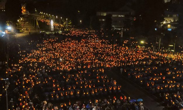 GIORNATA MONDIALE DELLA GIOVENTÙ – Arrivati a Lourdes i giovani partiti da Romano