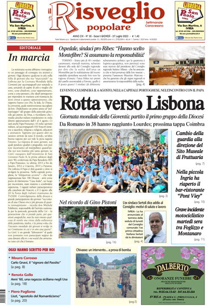 Edizione 27 Luglio 2023