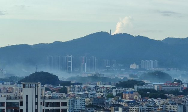 CARTOLINE DALLA CINA – Città afosa ma silente e… verde di grattacieli