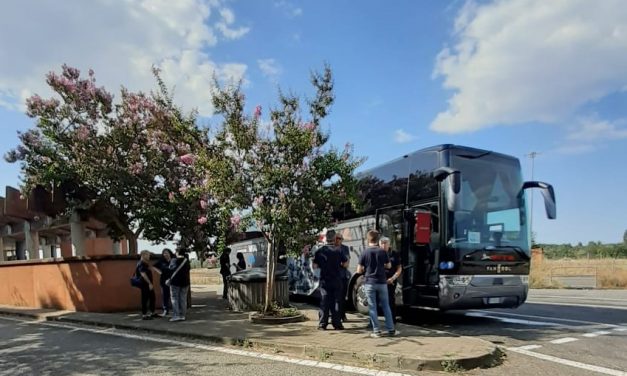 LOURDES – Felicemente arrivati anche i pellegrini di Chivasso, fermi qualche ora per un’avaria del pullman