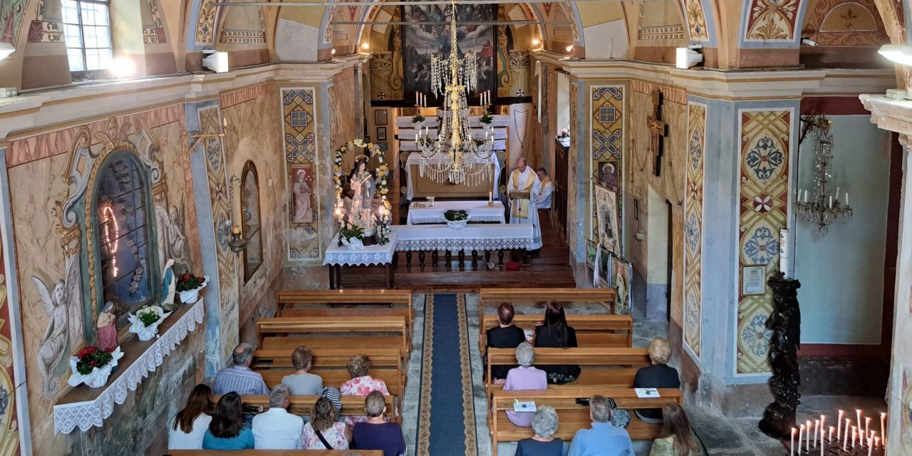 CONVENTO DI RONCO CANAVESE – La Madonna degli Angeli veglia sulla Borgata