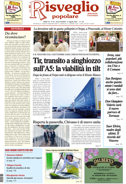 Edizione 31 Agosto 2023
