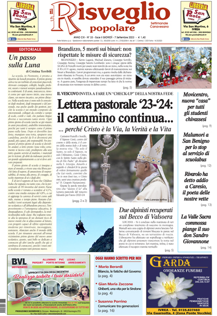 Edizione 7 Settembre 2023