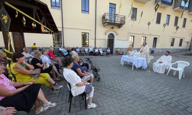 MAZZE’ – Festeggiato San Grato con gli Anziani Ospiti della Casa di Riposo