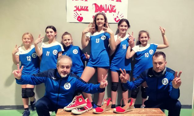 LOCANA – Le ragazze Under 12 del Locana Volley Femminile dicono “no” alla violenza sulle donne